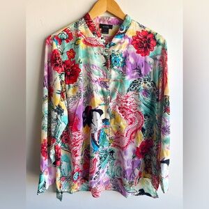 Natori 2pc Floral Print Set